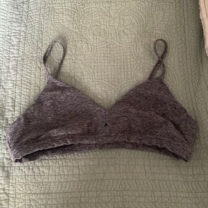 Alo sports bra size medium - gray